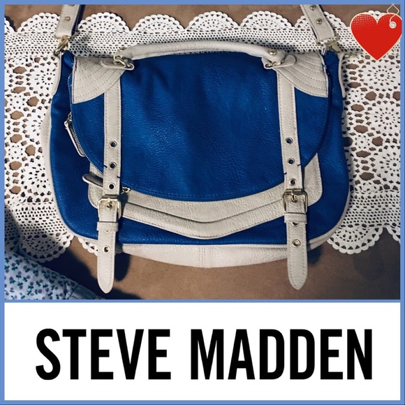 Steve Madden Blue Messenger Bag! 🌟 - Picture 1 of 8